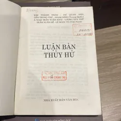 LUẬN BÀN THỦY HỬ (XB 1999) 689496