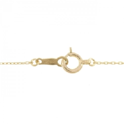 K18YG Dây chuyền kim cương hình trái tim 0.11CT - Hàng hiệu Chính hãng 864736