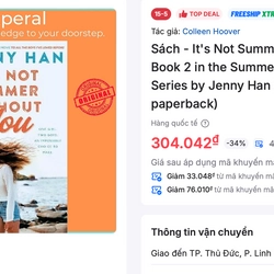 It's Not Summer Without You (#2 in The Summer I Turned Pretty Series) - Jenny Han (UK ed.)