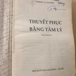 Sách Thuyết phục bằng tâm lý - Robert B.Cialdini 306263