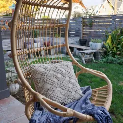 Xích đu đơn mây tự nhiên 701704