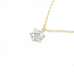 K18YG Dây chuyền kim cương 0.302CT F SI1 3EXT H&C - Hàng hiệu Chính hãng 871856