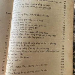 ĐỊNH LƯỢNG KHÁNG SINH ; 230 trang; Xb 1983 1020570
