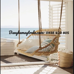 Ghế xích đu đôi mây 460701