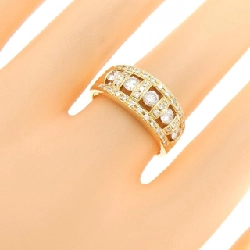 Nhẫn kim cương K18YG 0.75CT 666831