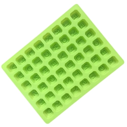 Khuôn silicon làm bánh, rau câu, socola 24 chữ cái, 10 số, ký tự - Mã số 1136 338421