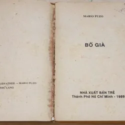 Tác phẩm VH kinh điển: BỐ GIÀ (Mario Puzo) - NXB Trẻ 1989, 519 trang 731773