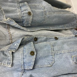 Áo khoác denim bò  7477