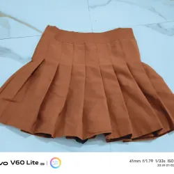 Chân váy xếp ly ngắn nữ