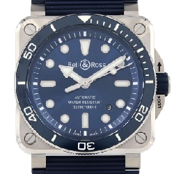 Bell & Ross BR-03 Diver Blue BR03A-D-BLU-ST/SRB SS Automatic - Hàng hiệu Authentic
