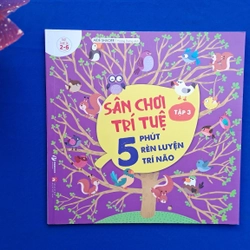 Bộ 4 cuốn sân chơi trí tuệ - 5 phút rèn luyện trí não 296185