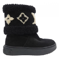 Giày boot dòng Snowdrop của Louis Vuitton LV Inisial, hoa Monogram