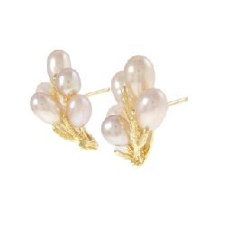 K18YG Bông tai ngọc trai nước ngọt - Hàng hiệu Chính hãng 869703