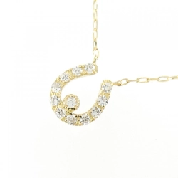 K18YG Dây chuyền kim cương 0.10CT - Hàng hiệu Chính hãng 865275