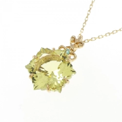 K18YG Đá màu Dây chuyền - Hàng hiệu Chính hãng 857415