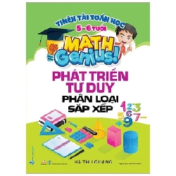 Đọc sách cùng PK - Sách Thiên tài toán học (5 - 6 tuổi) - Phát triển tư duy phân loại sắp xếp mới 100%  Hà Thu Quang - Văn Lang Book 250757