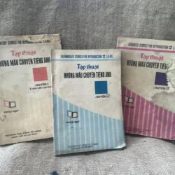 Tập thuật những mẫu chuyện tiếng Anh -3 cuốn 