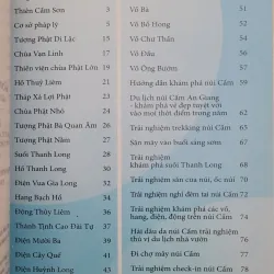 Cấm nang du lịch núi Cấm - Đinh Văn Chắc (sách mới 100%) 797327