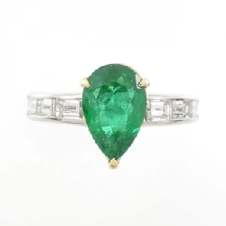 Nhẫn Emerald PT900/K18YG 1.38CT 669971