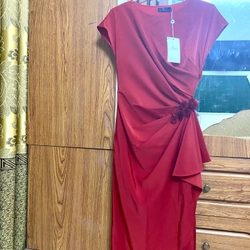 Đầm lụa dự tiệc IVy size S 442966