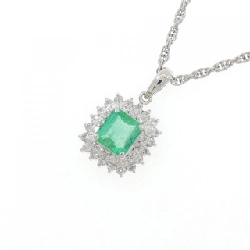 Dây chuyền ngọc lục bảo PT900/PT850 0.64CT - Hàng hiệu Authentic 857705