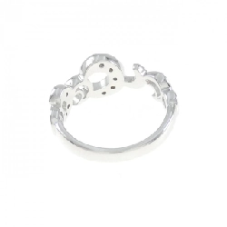 Nhẫn nhẫn hồng kim cương K18WG 0.04CT 670480