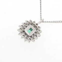 Dây chuyền Emerald PT900/PT850 0.20CT - Hàng hiệu Chính hãng 859621