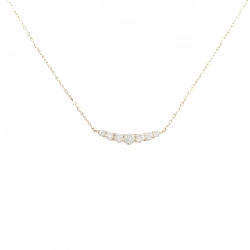 Dây chuyền kim cương K18YG 0.20CT - Hàng hiệu chính hãng