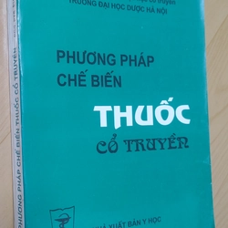 PHƯƠNG PHÁP BÀO CHẾ THUỐC CO TRUYỀN 