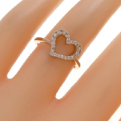 Nhẫn kim cương hình trái tim K18PG 0.15CT - Hàng hiệu chính hãng 850754