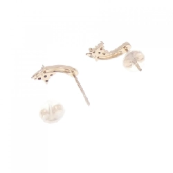 K18PG Bông tai kim cương - Hàng hiệu Authentic 870039