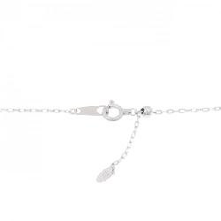 K18WG Dây chuyền kim cương 0.42CT - Hàng hiệu Chính hãng 858919