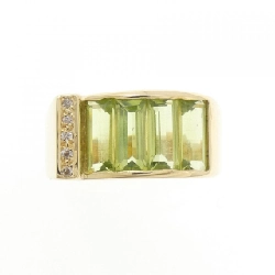 Nhẫn Peridot K18YG - Hàng hiệu Chính hãng 846675