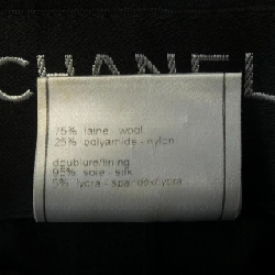 【Vintage】Chanel CHANEL P12239V06999 98A. Áo khoác không cổ 632157