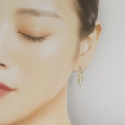 Coco Shunick K18YG/K10YG Bông tai - Hàng hiệu Authentic 844301