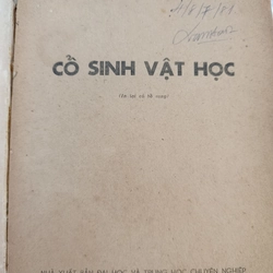 CỔ SINH VẬT HỌC 546563