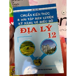(Sách cũ SCGR) Chuẩn Kiến Thức & Bài Tập Rèn Luyện Kỹ Năng Vẽ Biểu Đồ Địa Lý 12 - Gia Văn Phú 2010 Tham khảo - luyện thi VAVO-AK1T1 Blogmeo090426