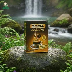 (Combo 2 Hộp) Cà Phê Hòa Tan 3in1 SOFIA - 1 Gói Cafe 16g 738016