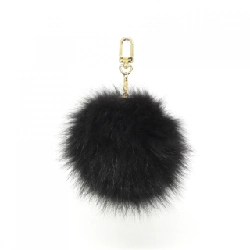 Móc khóa Louis Vuitton Fuzzy Bubble Fur M67372 - Hàng hiệu Chính hãng