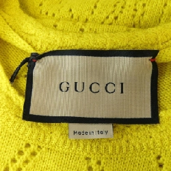 Áo len cropped GG perforated wool của GUCCI 642115 XKBL7 - Hàng hiệu Authentic 824999