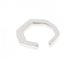 Hirotaka Octagon Ear Cuff 0.07CT Một bên - Hàng hiệu Authentic 844434