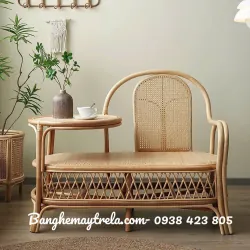 Set bàn ghế uống trà mây 600551