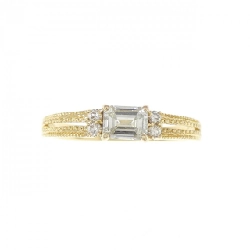 Nhẫn kim cương K18YG 0.373CT 672618