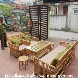 Sofa mây tự nhiên phòng khách 721987