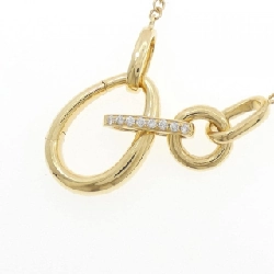 Dây chuyền kim cương K18YG 0.086CT - Hàng hiệu chính hãng 861544