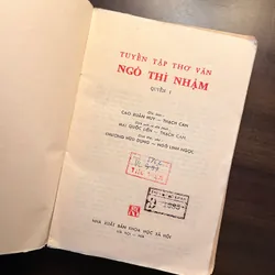 Tuyển tập thơ văn Ngô Thì Nhậm 557690