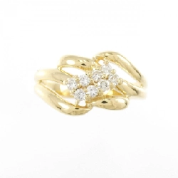 Nhẫn kim cương K18YG 0.18CT 670676