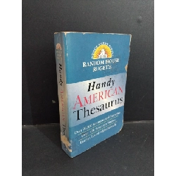 Handy American Thesaurus mới 80% ố vàng, bẩn bìa, tróc bìa HCM2811 Randoom House Roget's HỌC NGOẠI NGỮ Rebooks.vn