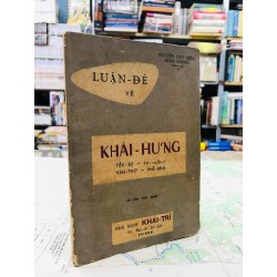 Luận đề về Khái Hưng - Nguyễn Duy Diễn & Bằng Phong