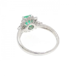 Nhẫn Emerald PT900 0.78CT - Hàng hiệu Chính hãng 852832
